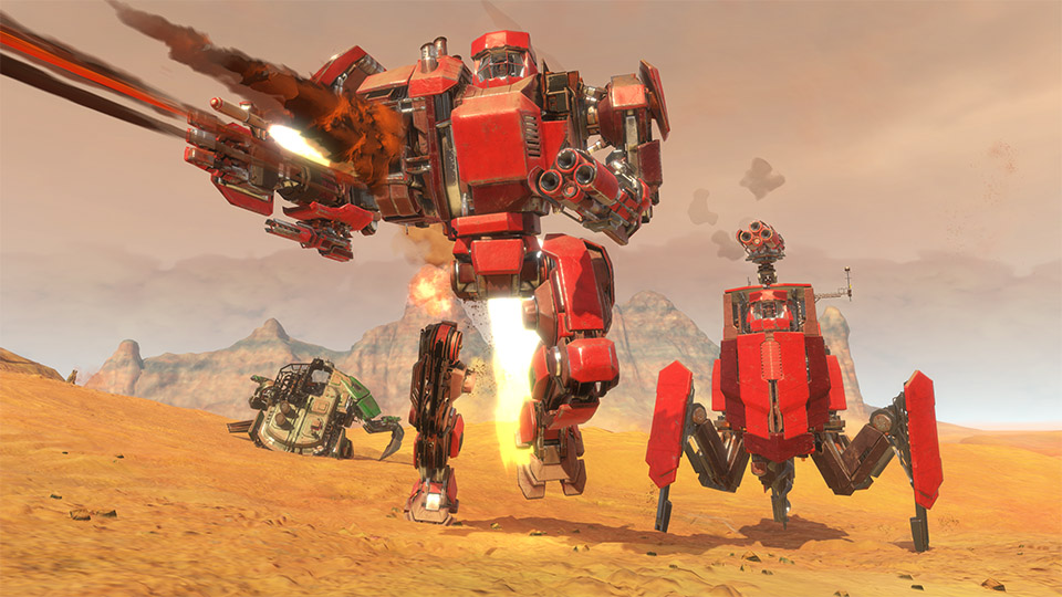 Red GDRs approaching.